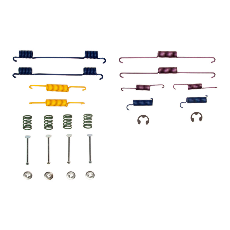 Kia Sedona Drum Brake Hardware Kit - Rear - R1 Concepts - 2002